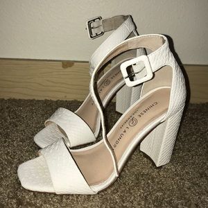 White heels